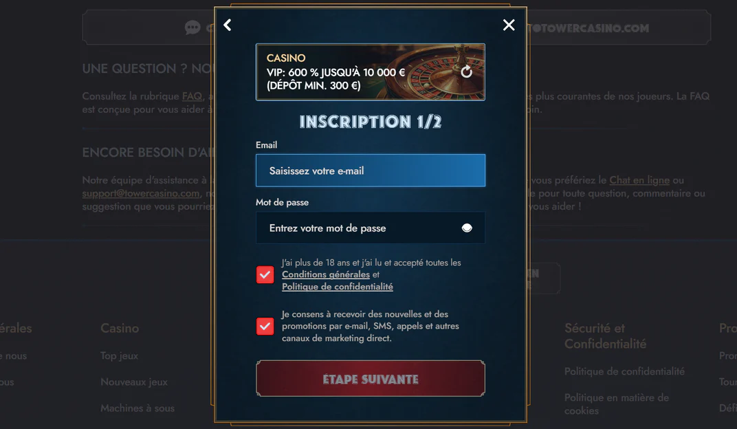 Tower Casino — seo-text:registration